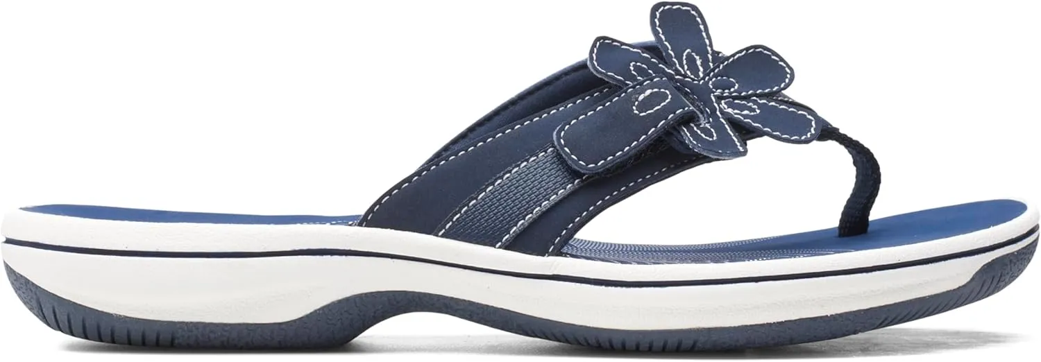 Clarks Women's Brinkley Flora Flip Flop