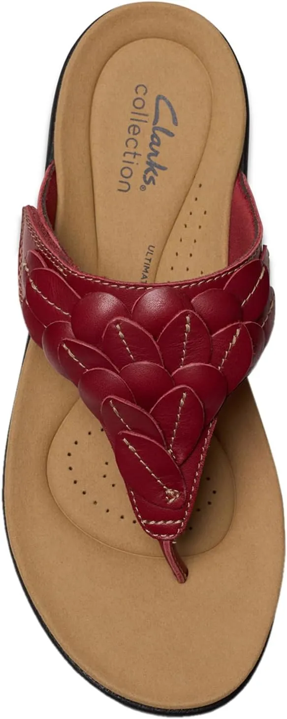 Clarks Women's Laurieann Palm Flip-Flop