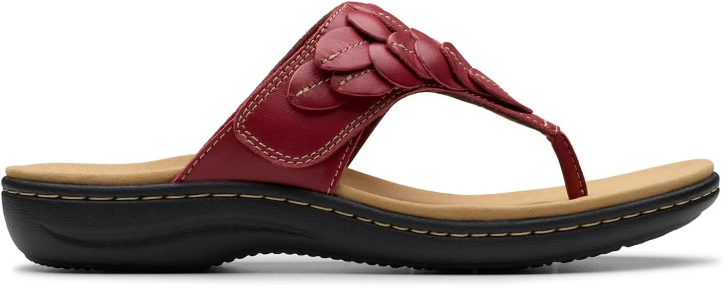 Clarks Women's Laurieann Palm Flip-Flop