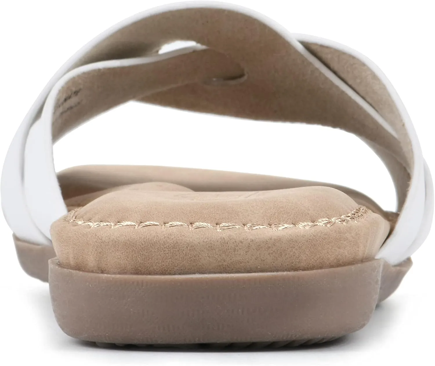 CLIFFS BY WHITE MOUNTAIN Women's Fortunate Woven Slide Sandal