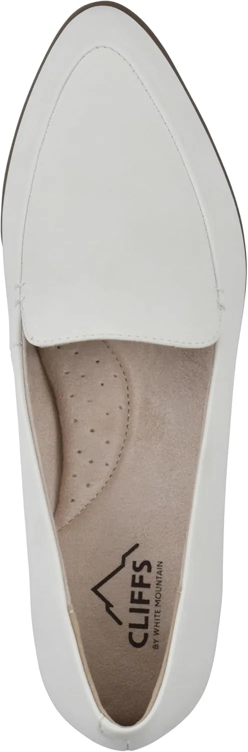 CLIFFS BY WHITE MOUNTAIN Women's Mint Tailored Loafer Flat