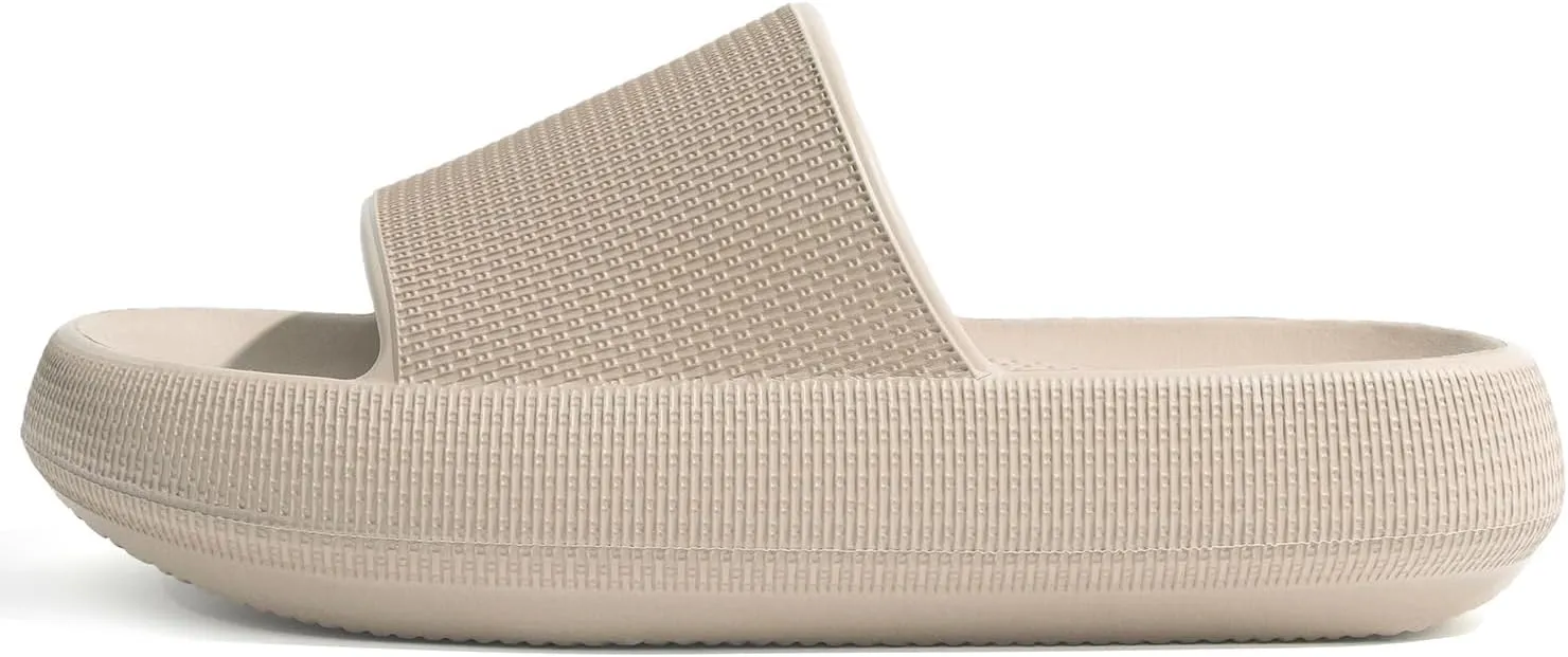 Cloud Slides for Women Pillow Slides Shower Shoes Cloud Recovery Slide Sandals Cushion Thick Sole Pillow Slippers Comfort Indoor and Outdoor Slide