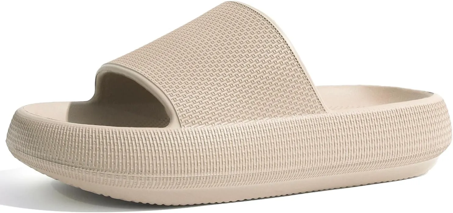 Cloud Slides for Women Pillow Slides Shower Shoes Cloud Recovery Slide Sandals Cushion Thick Sole Pillow Slippers Comfort Indoor and Outdoor Slide