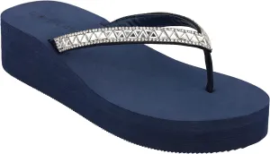 CLOVERLAY Women's Flip Flops Flat Sandals Comfortable Soft Cushion Summer Beach Thong Sandals