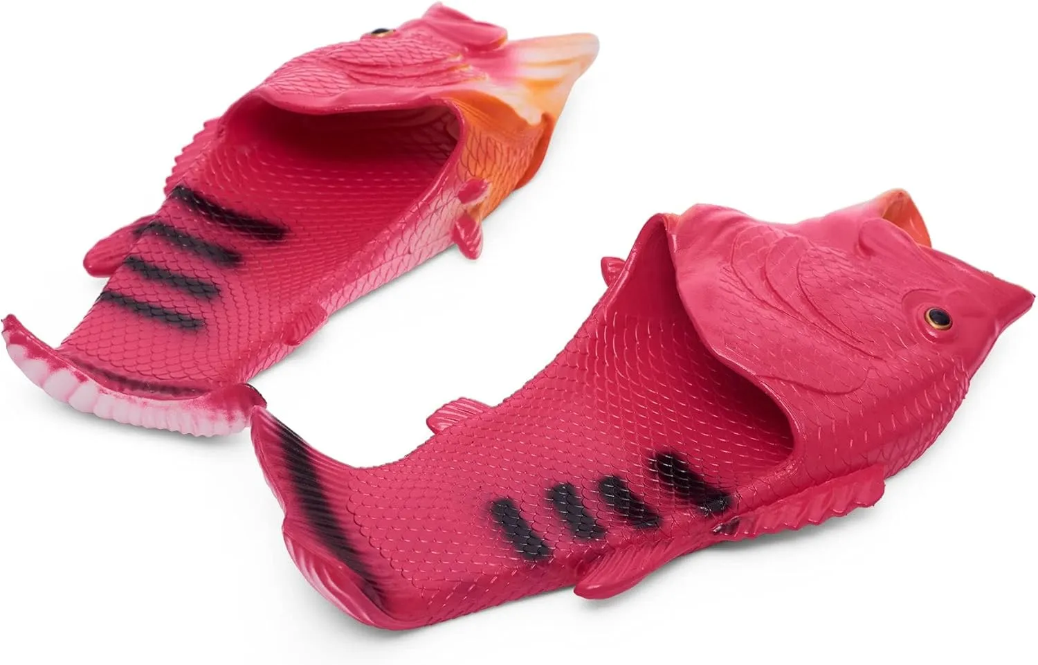 Coddies Fish Flip Flops | The Original Fish Slippers | Funny Gift, Unisex Sandals, Bass Slides, Pool, Beach & Shower Shoes | Men & Women