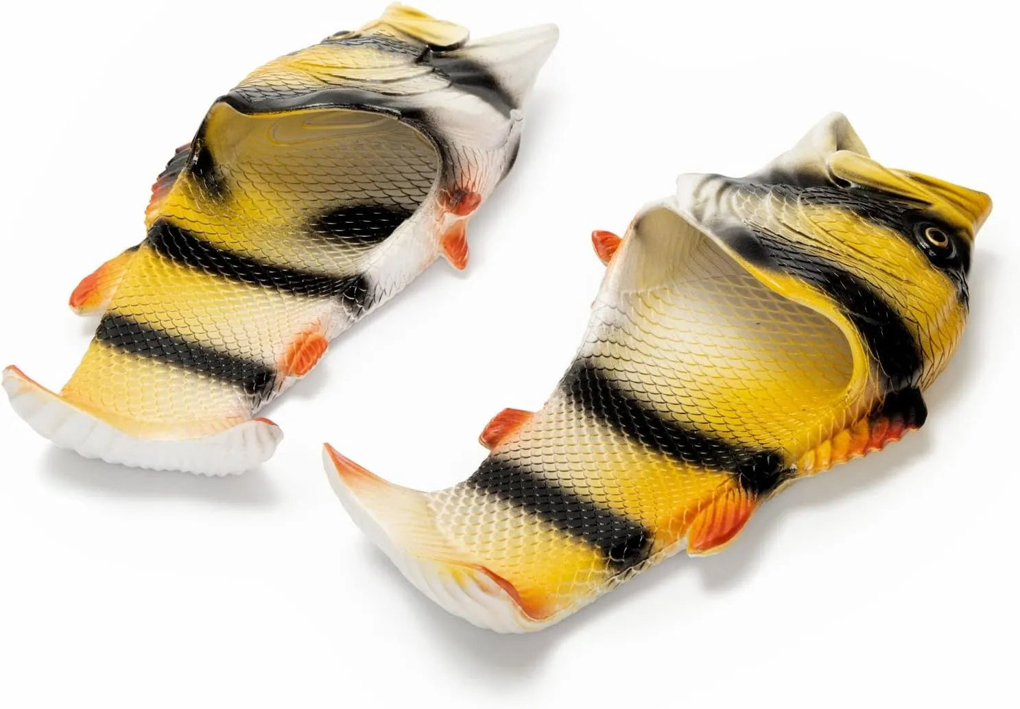 Coddies Fish Flip Flops | The Original Fish Slippers | Funny Gift, Unisex Sandals, Bass Slides, Pool, Beach & Shower Shoes | Men & Women