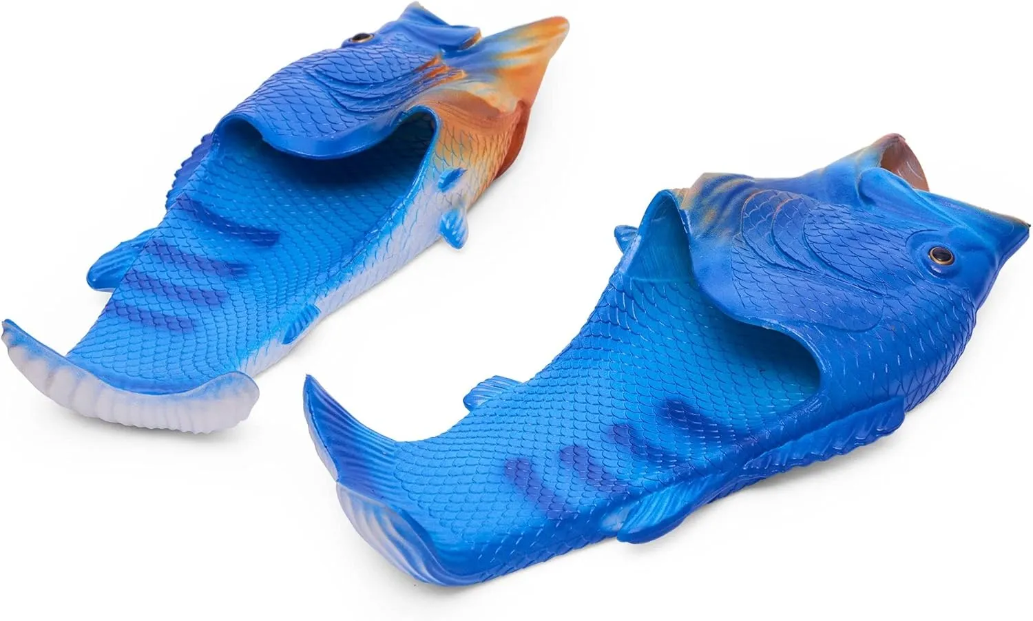 Coddies Fish Flip Flops | The Original Fish Slippers | Funny Gift, Unisex Sandals, Bass Slides, Pool, Beach & Shower Shoes | Men & Women