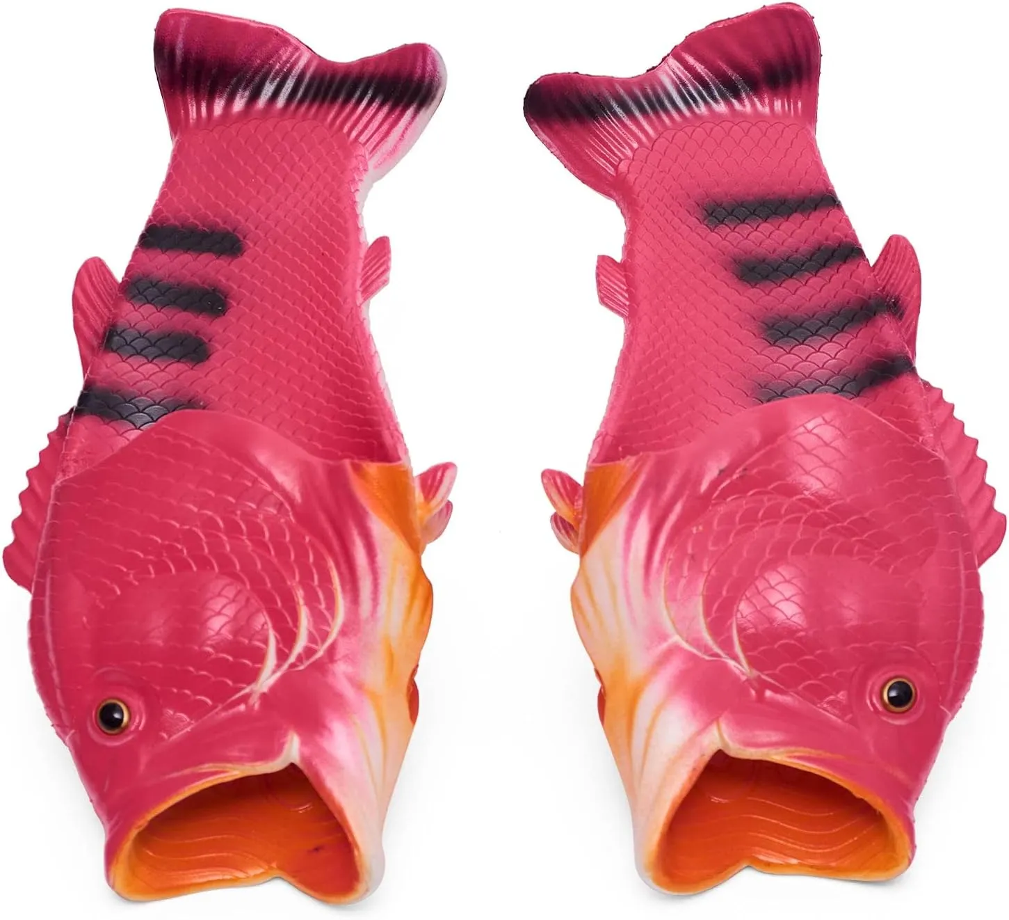 Coddies Fish Flip Flops | The Original Fish Slippers | Funny Gift, Unisex Sandals, Bass Slides, Pool, Beach & Shower Shoes | Men & Women