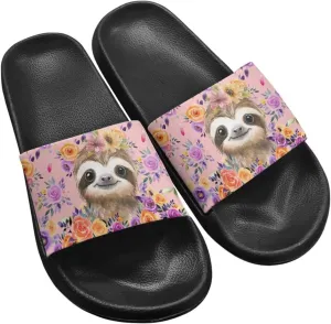 Coloranimal Slippers for Women Summer Beach Sandals House Slippers Shower Shoes Slide Sandals Women Non Slip Beach Shoes