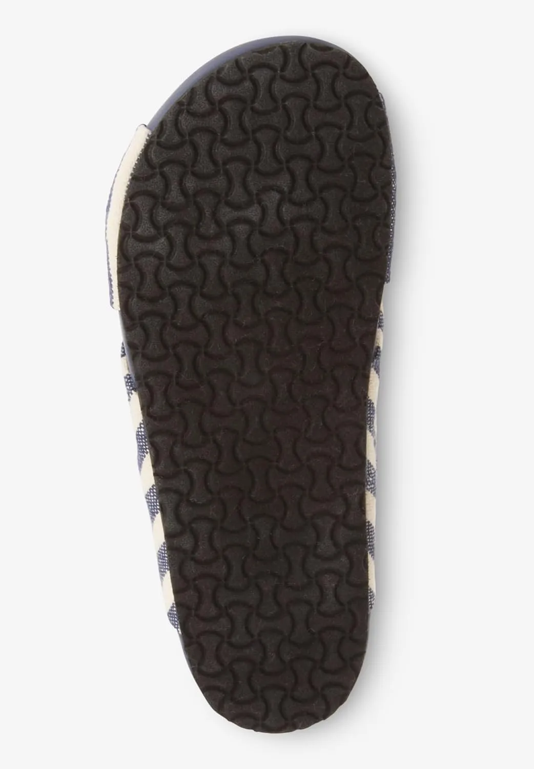 Comfortview Women's Wide Width The Reese Footbed Sandal
