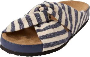 Comfortview Women's Wide Width The Reese Footbed Sandal