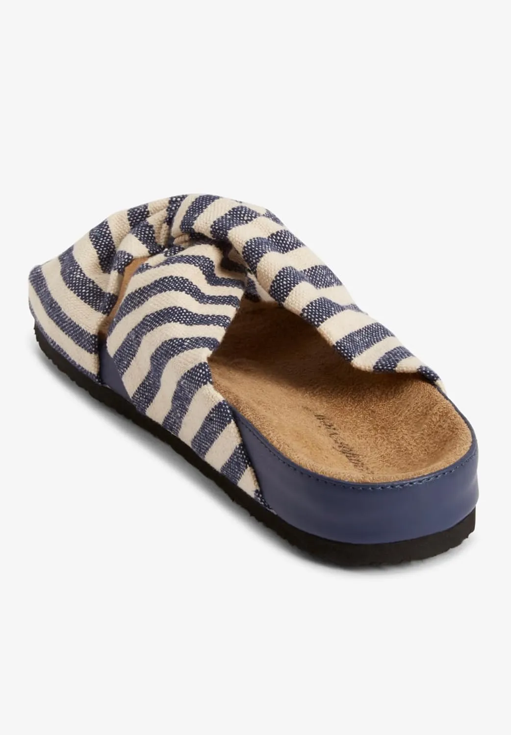 Comfortview Women's Wide Width The Reese Footbed Sandal