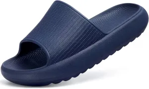 Comwarm Cloud Slide Sandals for Women Men Ultra Comfort Recovery Pillow Slippers Soft Summer Beach Shoes with Low Arch Support