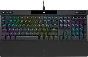 Corsair K70 RGB PRO Mechanical Wired Gaming Keyboard – Cherry MX Brown Tactile Switches – 8,000hz Hyper-Polling – PBT Double-Shot Keycaps – iCUE Compatible – PC, Mac, Xbox – QWERTY NA – Black