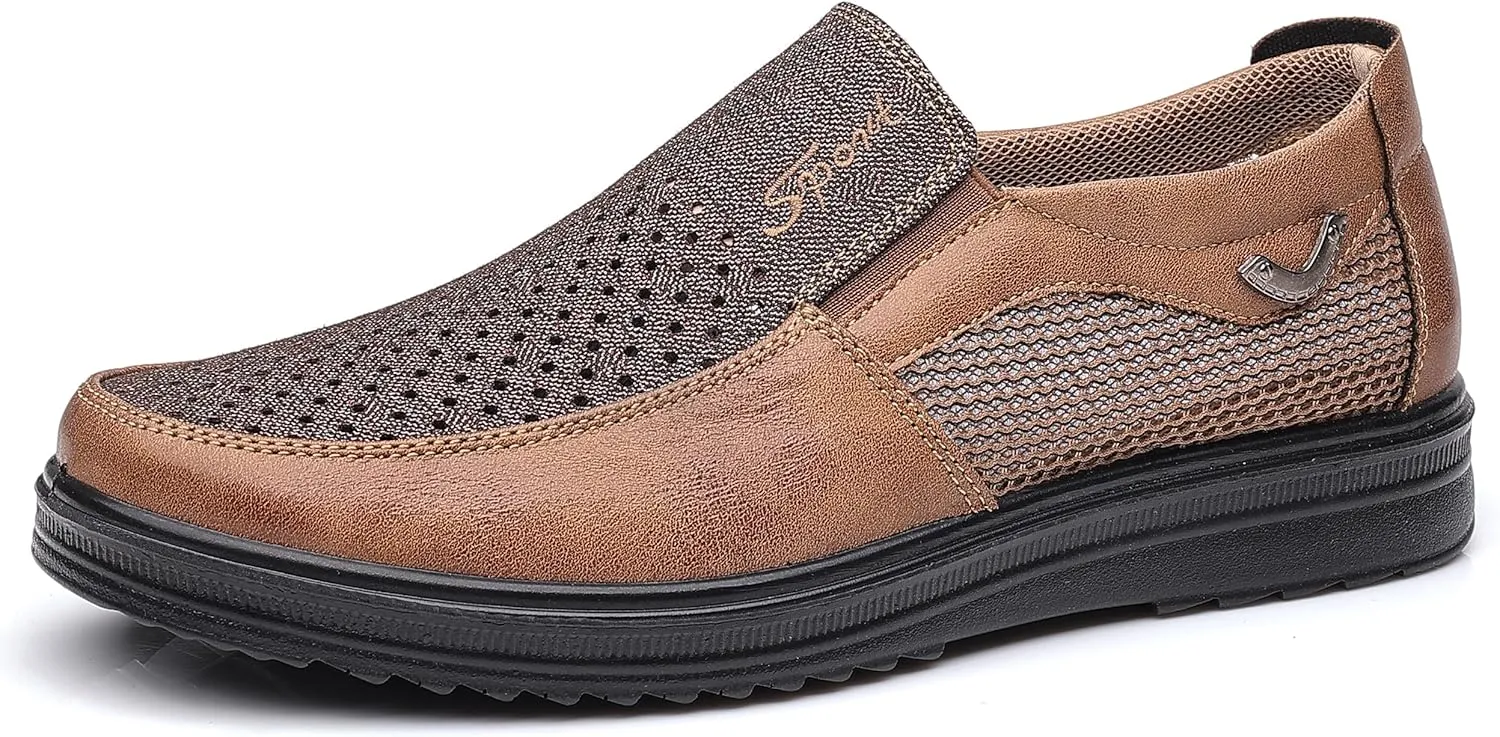 COSIDRAM Mens Loafer Casual Shoes Comfort Lightweight Driving Travel Walking Shoes for Adult Male