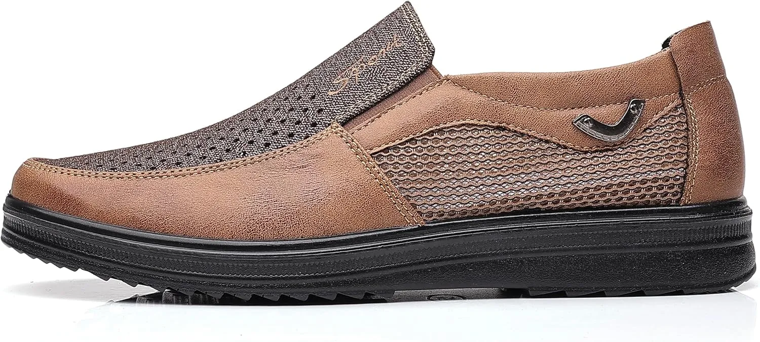 COSIDRAM Mens Loafer Casual Shoes Comfort Lightweight Driving Travel Walking Shoes for Adult Male