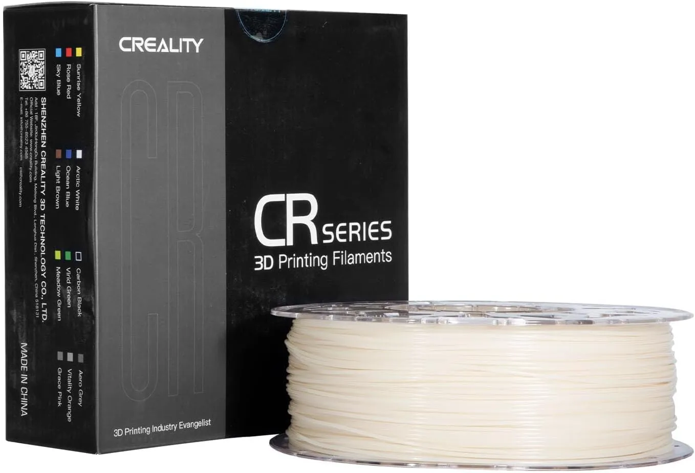 Creality Nylon Filament 1.75mm, 3D Printer Filament, 1.0kg (2.2lbs) Spool, No Warp Enhanced Toughness, Dimensional Accuracy ±0.03mm Printing Filament, for FDM 3D Printers (Nylon)