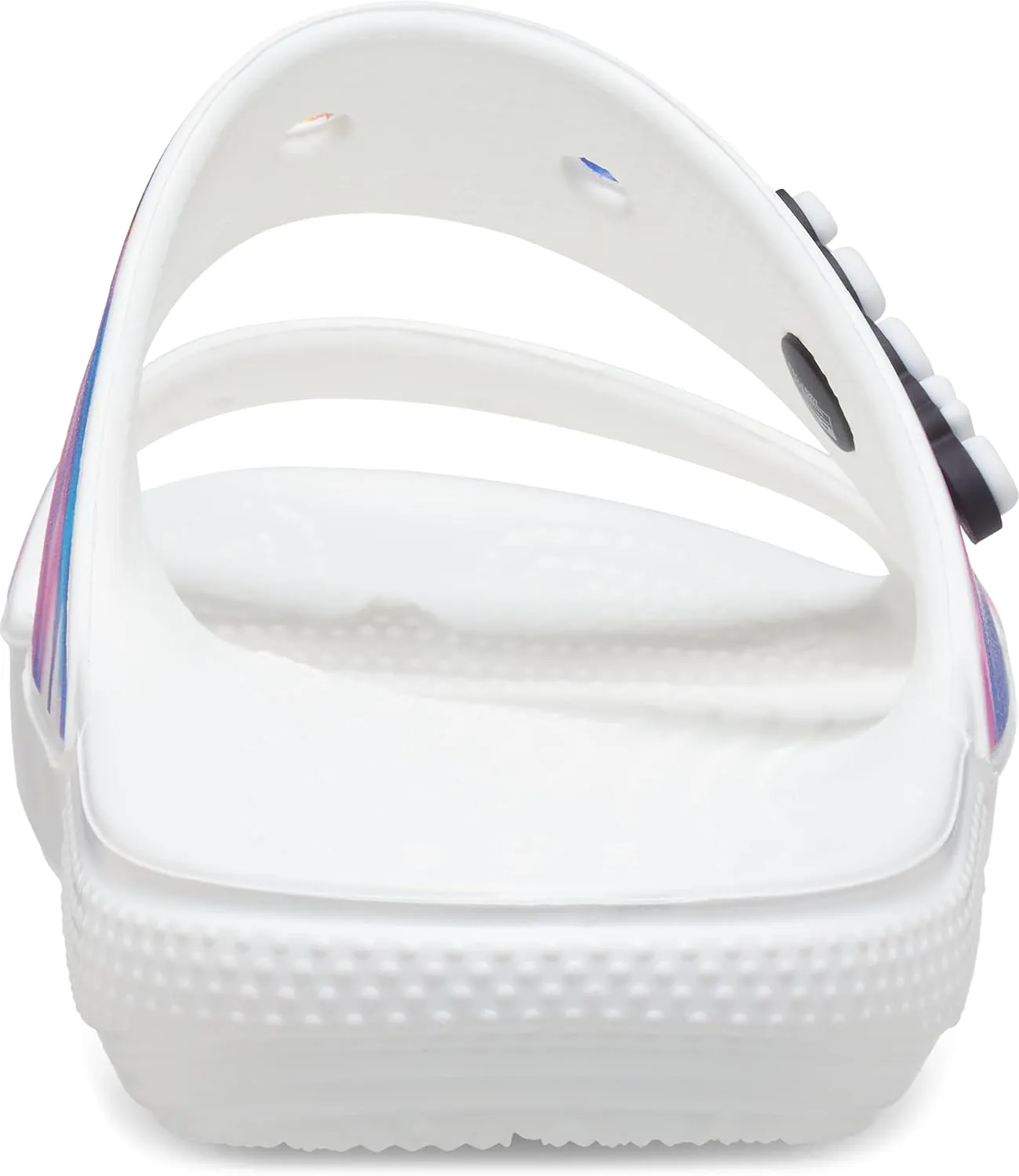 Crocs Unisex Classic Tie Dye Two-Strap Sandals Slide