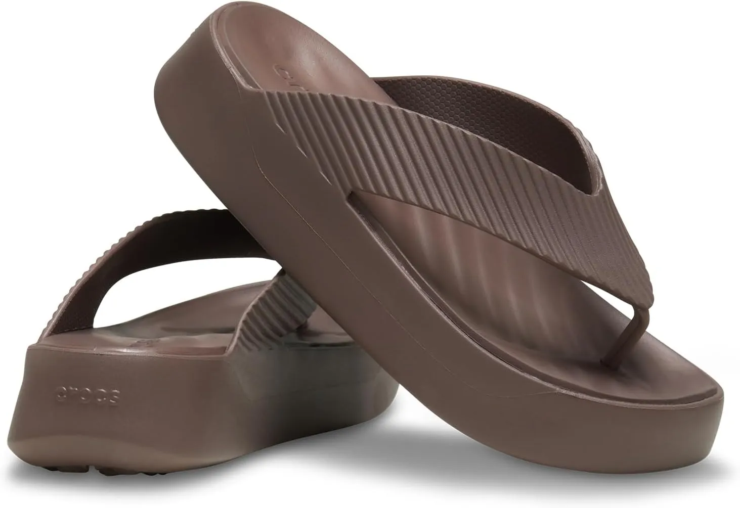 Crocs Women's Getaway Platform Flip Flops, Wedge Sandals for Women
