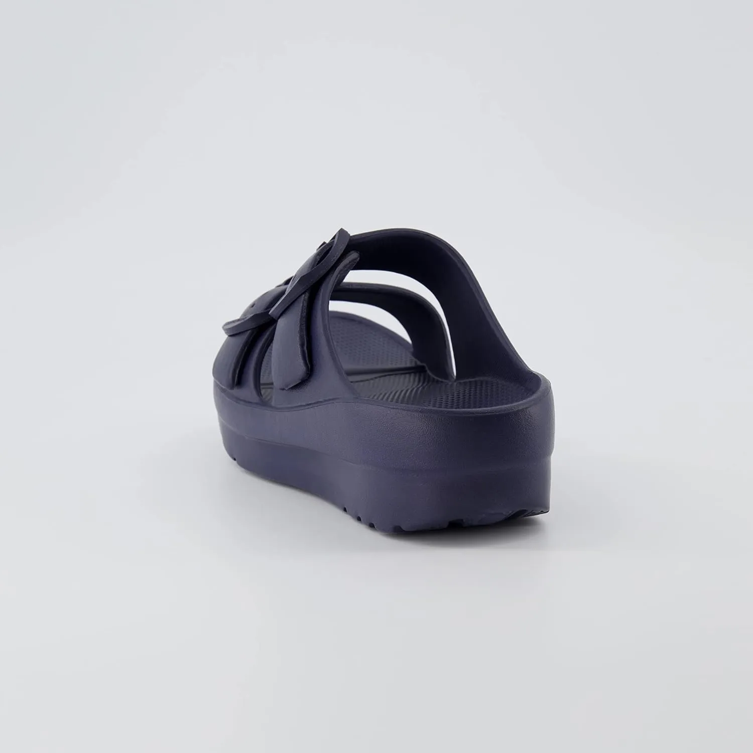 CUSHIONAIRE Women's Mesa recovery slide sandal with  Comfort