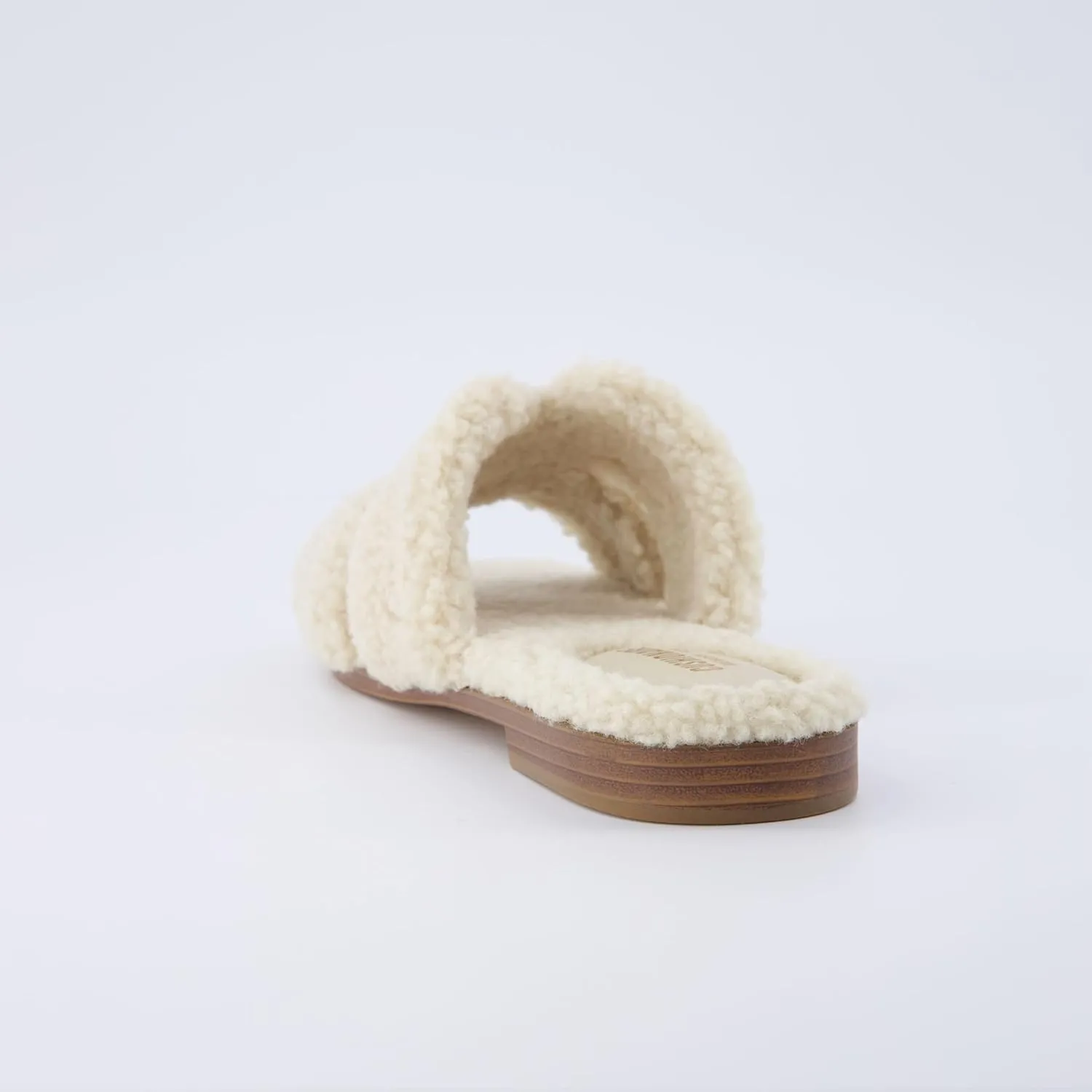 CUSHIONAIRE Women's Visa cozy slide sandal  Memory Foam, Wide Widths Available