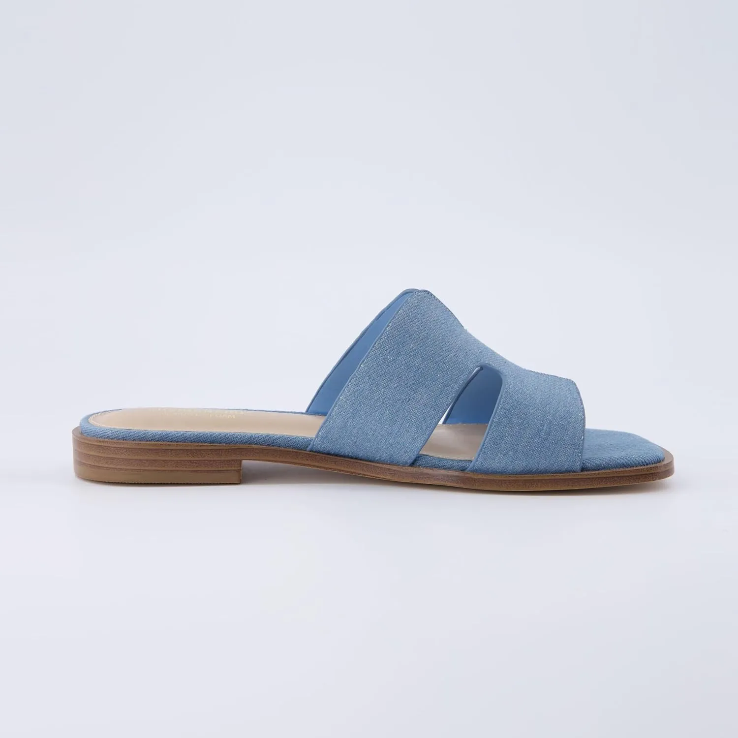 CUSHIONAIRE Women's Voyage slide sandal  Memory Foam, Wide Widths Available