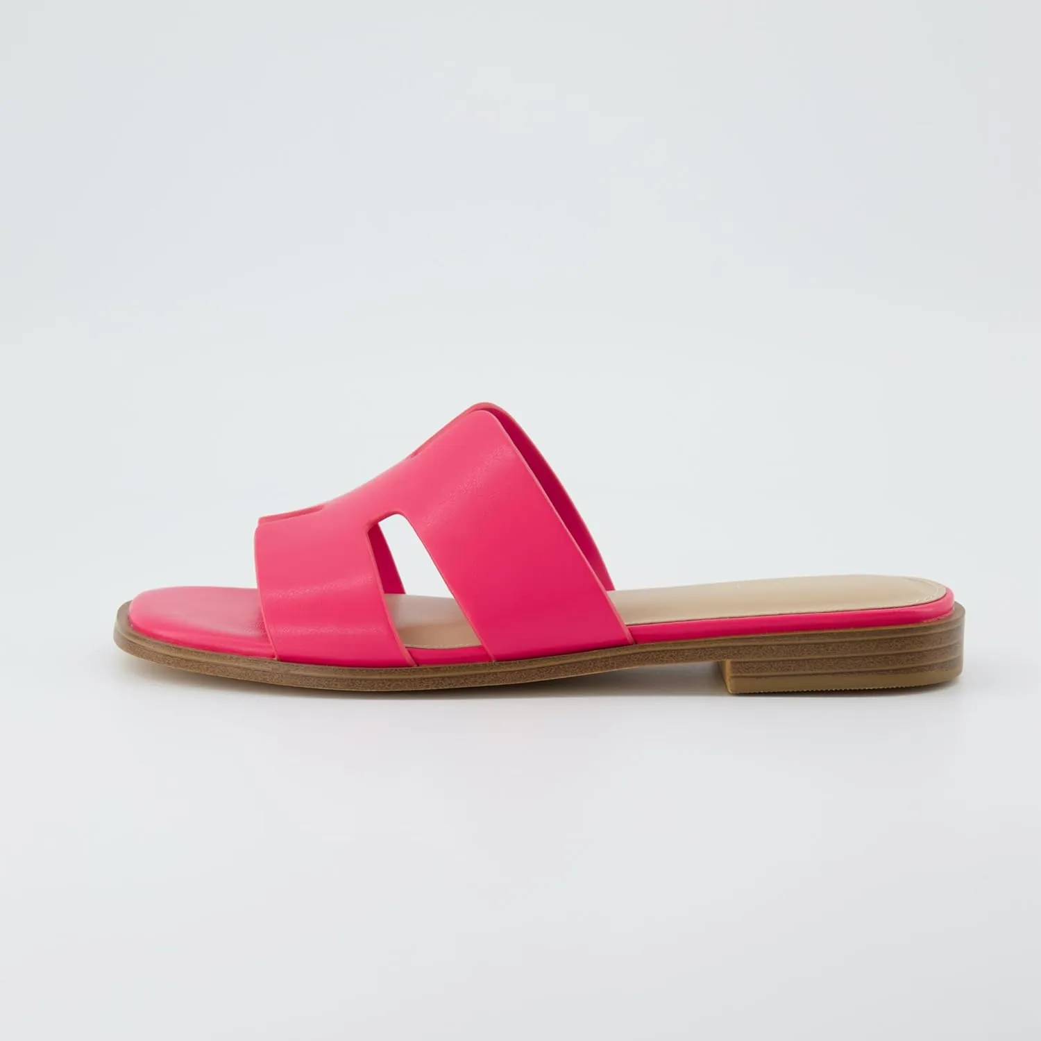 CUSHIONAIRE Women's Voyage slide sandal  Memory Foam, Wide Widths Available
