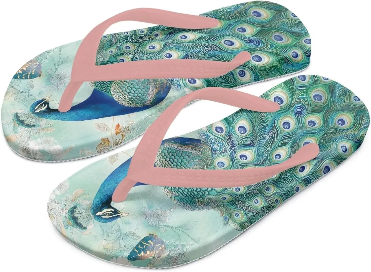 Cute Animal Flip Flop Sandal Water Shoes - Beach Slides Slip-on Quick Dry Thong Sandals for Boys