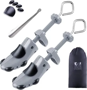 cyrico Shoe Stretcher Men 4-way Shoe Expander Widener Shoe Tree Shape for Wide Feet