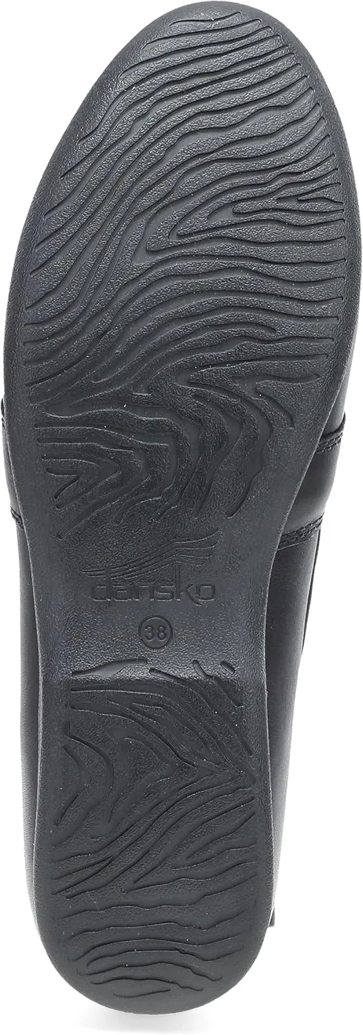 Dansko Linden Slip-On Loafers for Women - Comfortable Flat Shoes with Arch Support - Versatile Casual to Dressy Footwear - Lightweight Rubber Outsole
