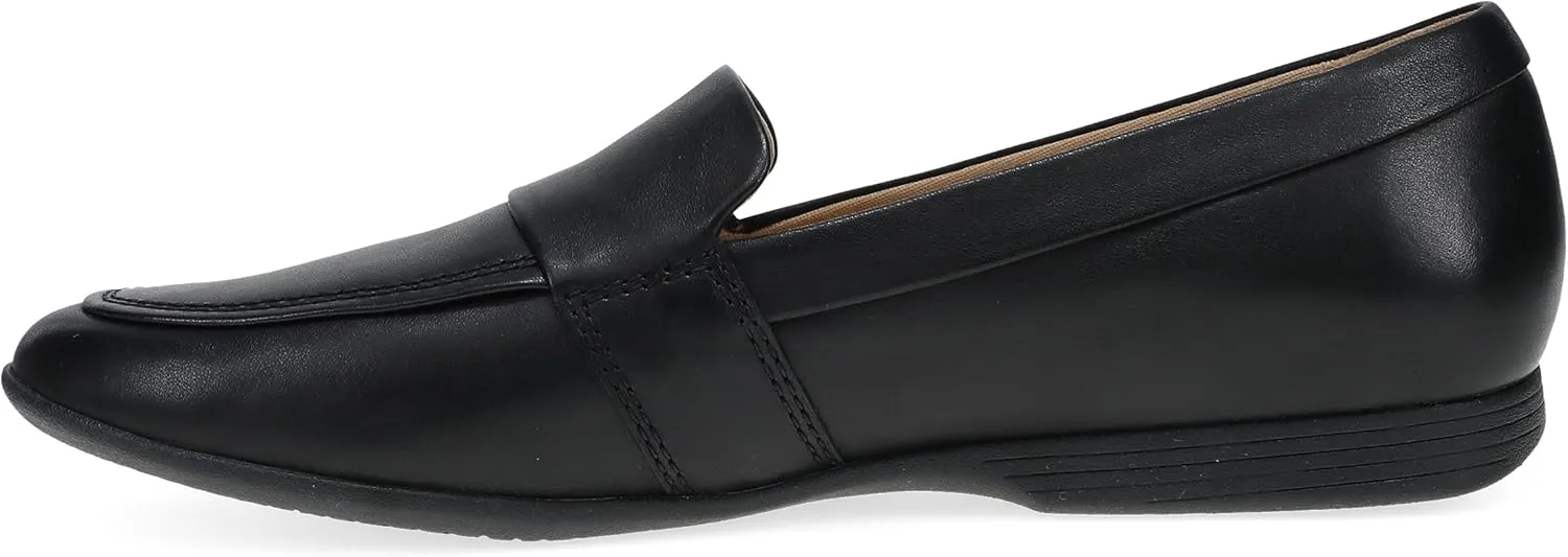 Dansko Linden Slip-On Loafers for Women - Comfortable Flat Shoes with Arch Support - Versatile Casual to Dressy Footwear - Lightweight Rubber Outsole
