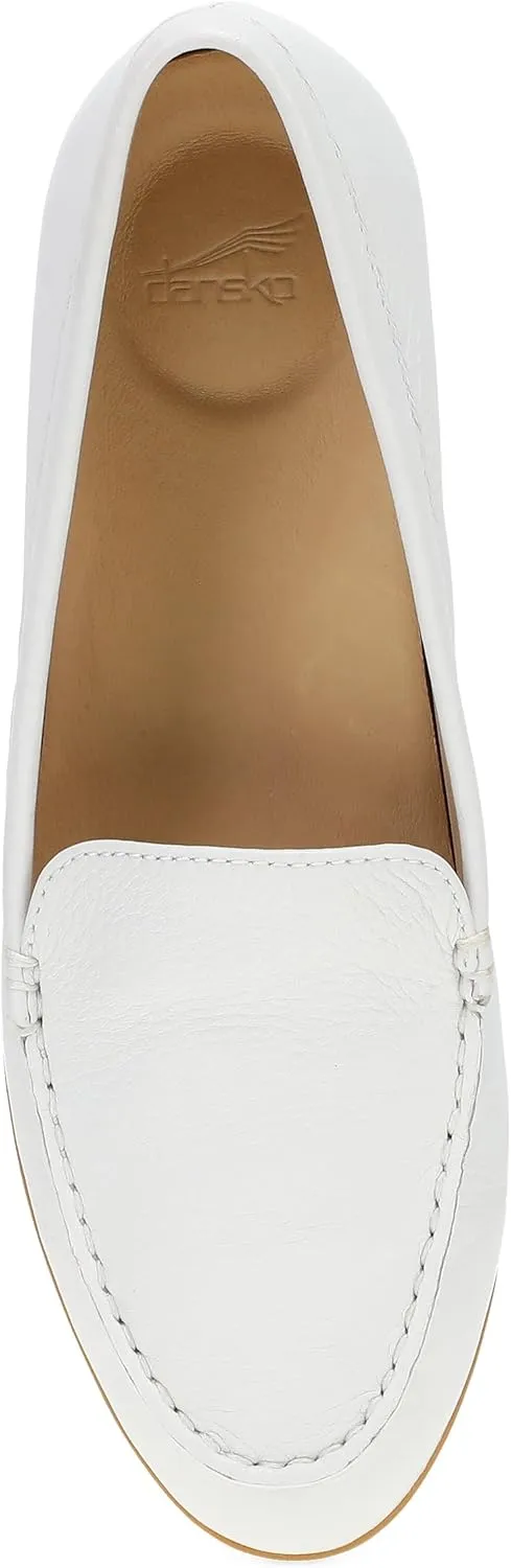 Dansko Lorri Slip-On Loafers for Women - Comfortable Flat Shoes with Arch Support - Versatile Casual to Dressy Footwear - Lightweight Rubber Outsole