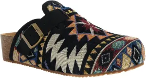 Dirty Laundry Women's Magnolias Clog, Black Multi, 7