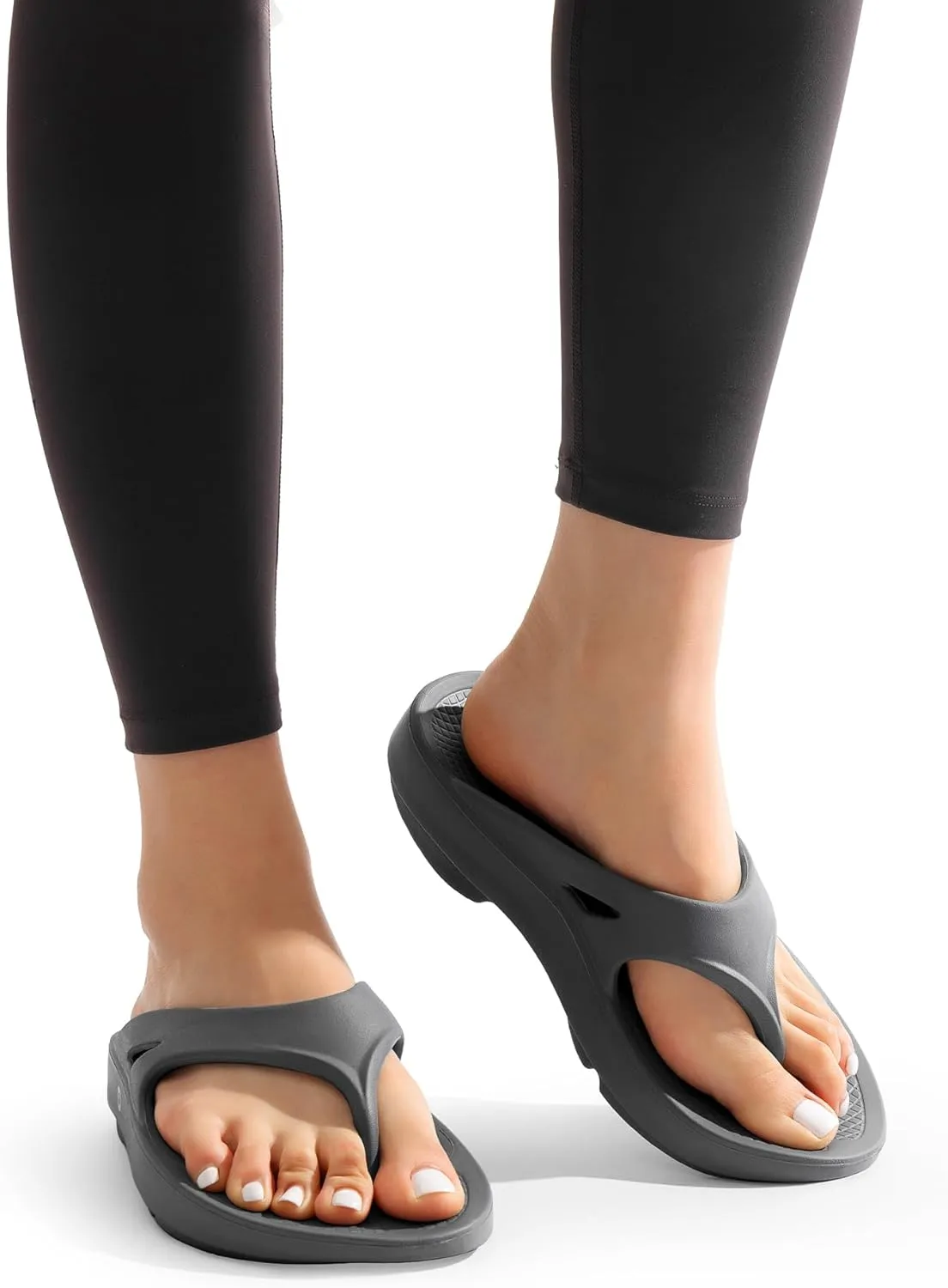 DREAM PAIRS Women's Sandals, Comfortable Arch Support Flip Flops for Summer