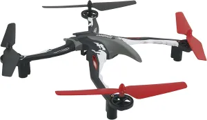 Dromida Ominus Unmanned Aerial Vehicle (UAV) Quadcopter Ready-to-Fly (RTF) Drone with Radio System, Batteries and USB Charger (Red)
