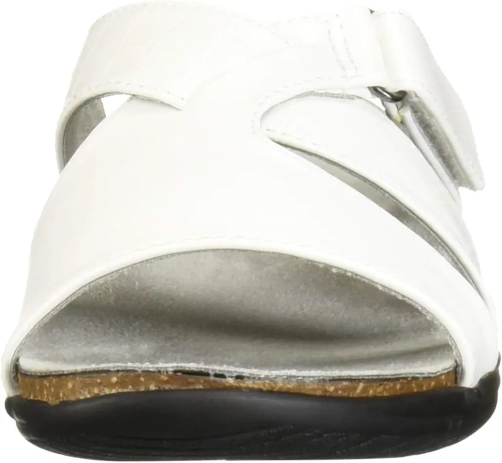 Easy Street Women's Frenzy Casual Sandal with Hook and Loop Closure