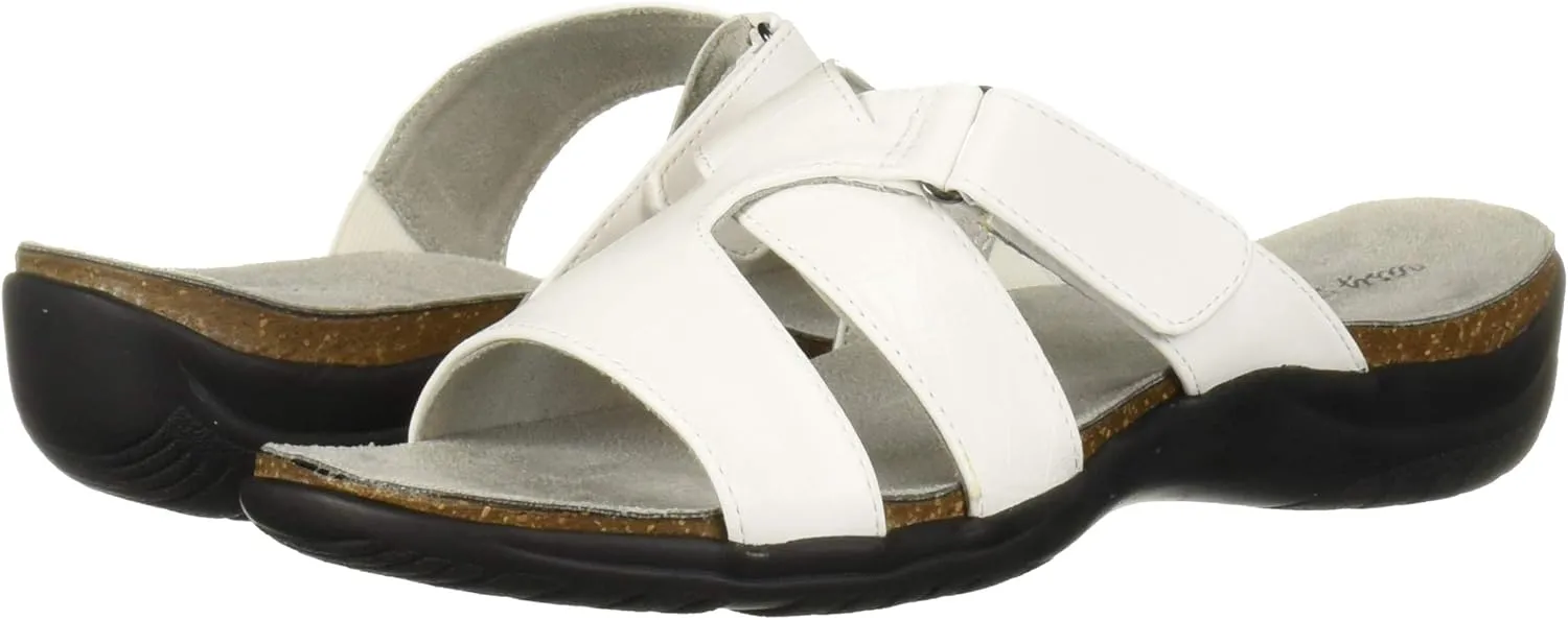 Easy Street Women's Frenzy Casual Sandal with Hook and Loop Closure
