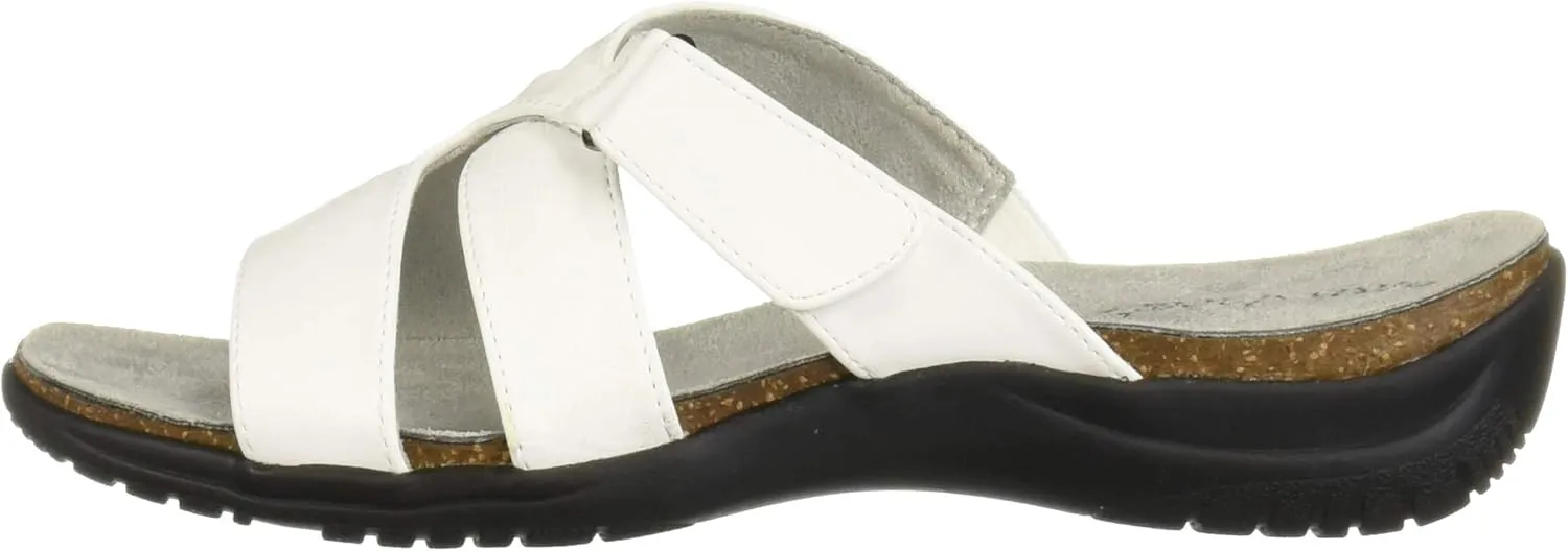 Easy Street Women's Frenzy Casual Sandal with Hook and Loop Closure