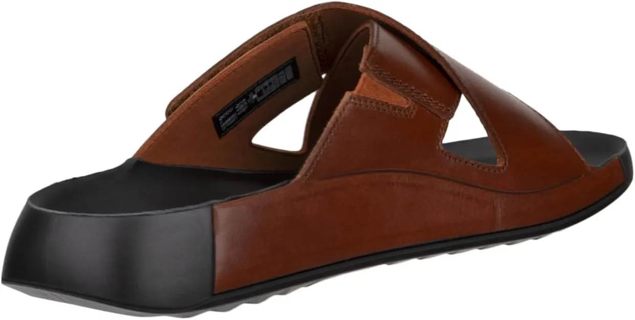 ECCO Men's Cozmo Two Band Cross Slide Sandal