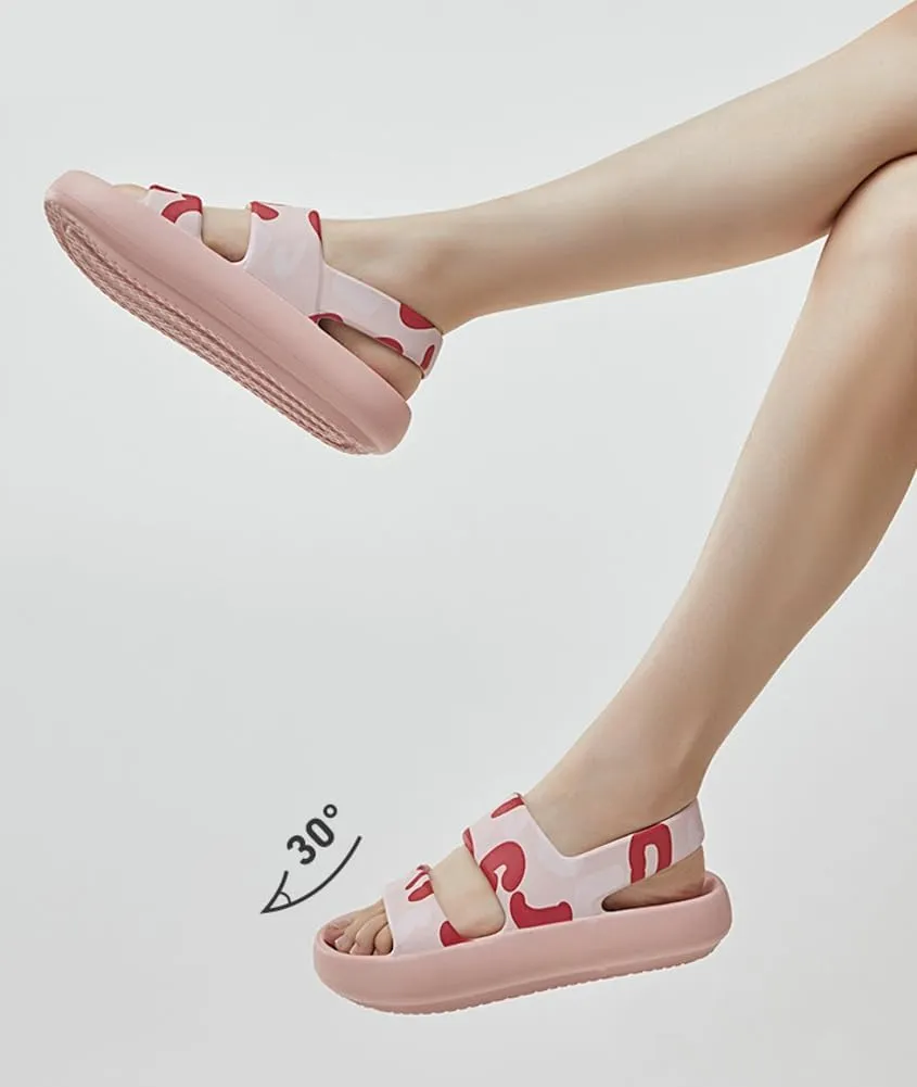 Epsion Women's Cloud Slide Sandals Casual Open Toe Soft Thick Sole Non-Slip Indoor Outdoor Summer Beach Sport Sandal
