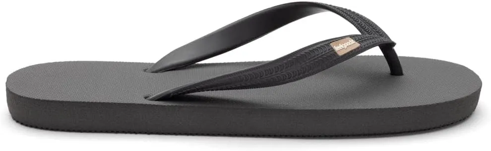 Feelgoodz Mens Classicz Rubber Flip-Flops - Waterprooof, 100% Natural Rubber & All-Vegan Sandals, Fair Trade Certified Slippers, Consciously Sourced & Artisan-Crafted