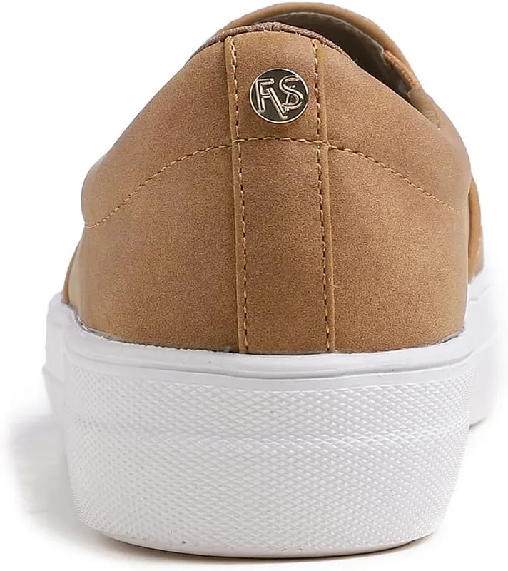 FEVERSOLE Women's Casual Slip On Sneaker Comfort Walking Loafer Flats