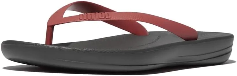FitFlop Men's Iqushion Ergonomic Flip-Flops, Women US 16