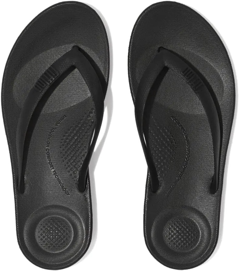 FitFlop Men's Iqushion Ergonomic Flip-Flops, Women US 16