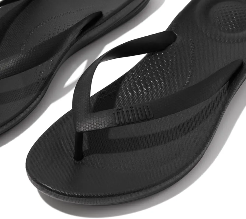 FitFlop Men's Iqushion Ergonomic Flip-Flops, Women US 16
