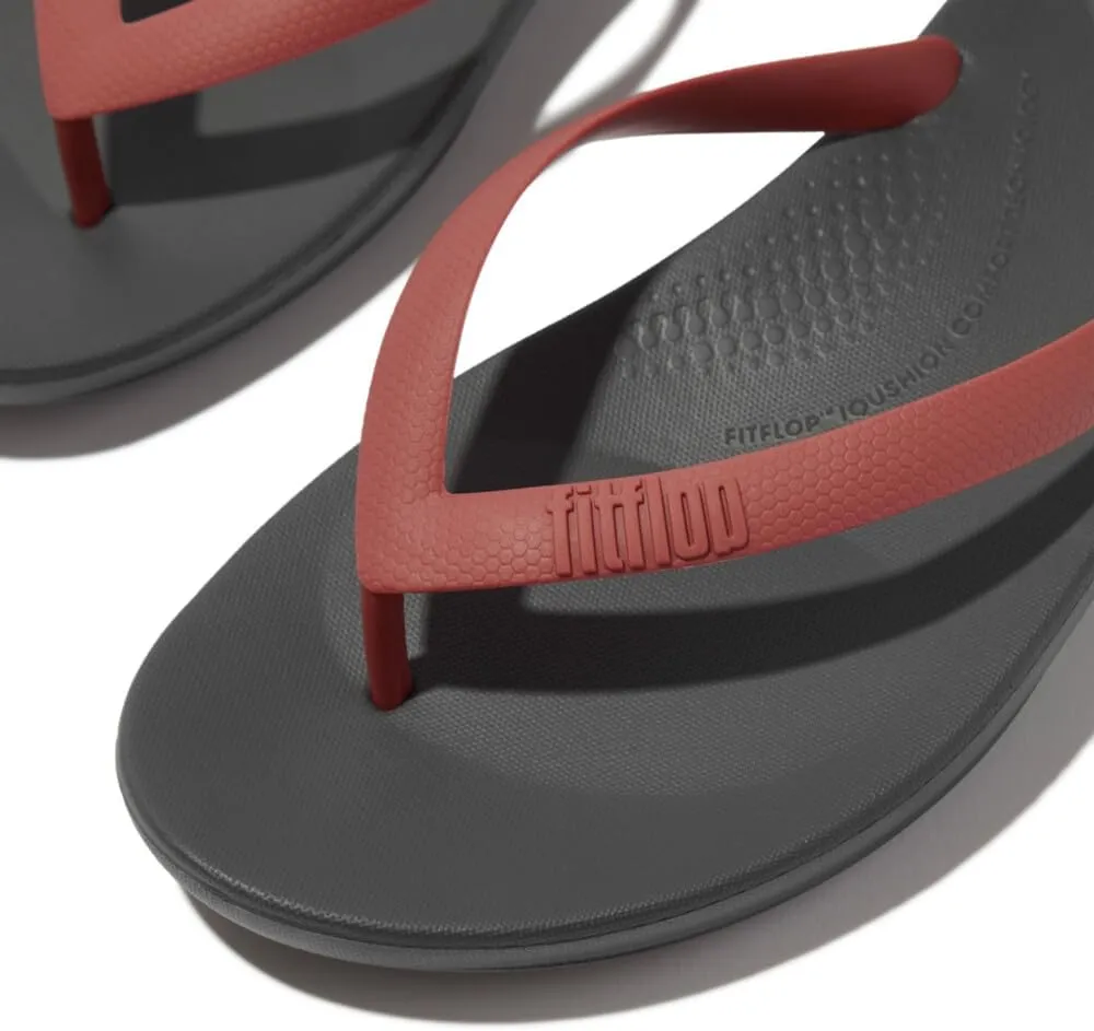FitFlop Men's Iqushion Ergonomic Flip-Flops, Women US 16