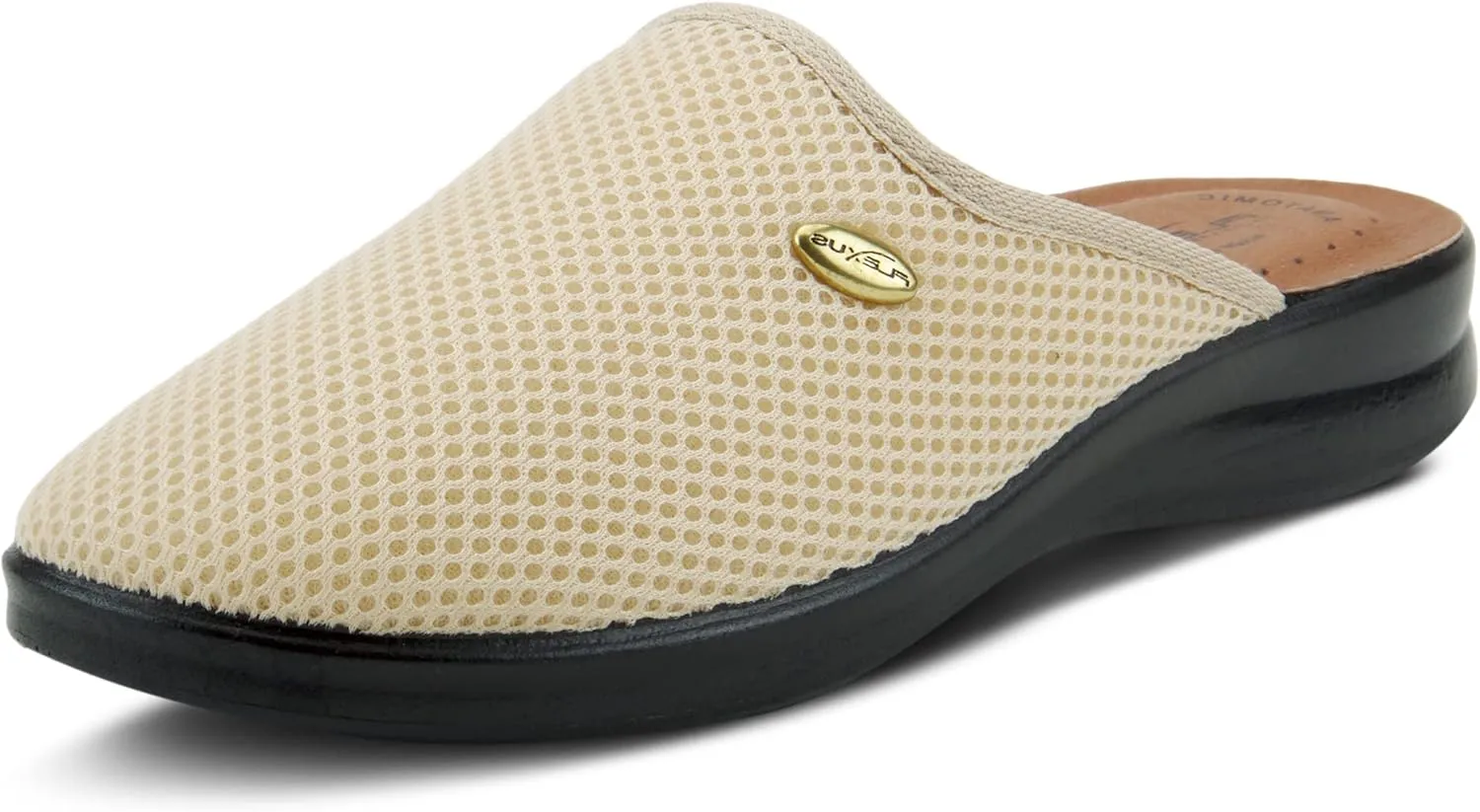 Flexus Spring Step Scuff Slippers for Women - Lightweight House Slippers for Woman - Flexible Round Shape Ladies Slippers for Indoor Use