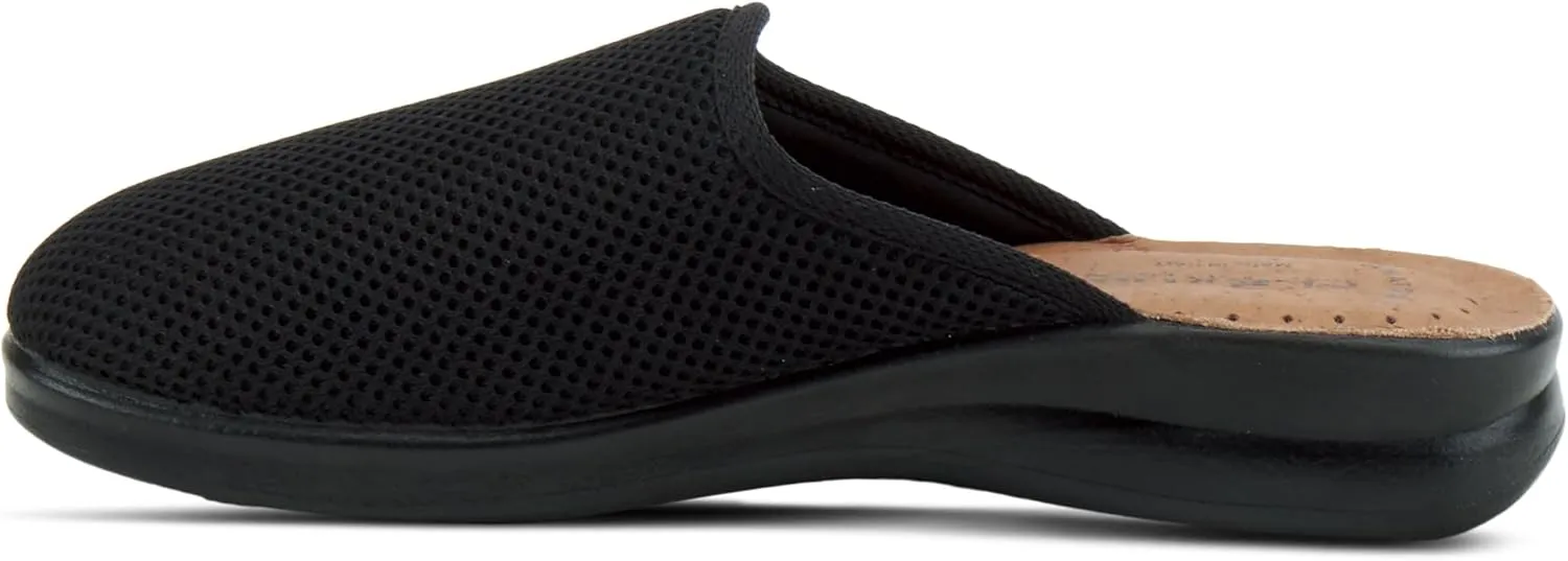 Flexus Spring Step Scuff Slippers for Women - Lightweight House Slippers for Woman - Flexible Round Shape Ladies Slippers for Indoor Use