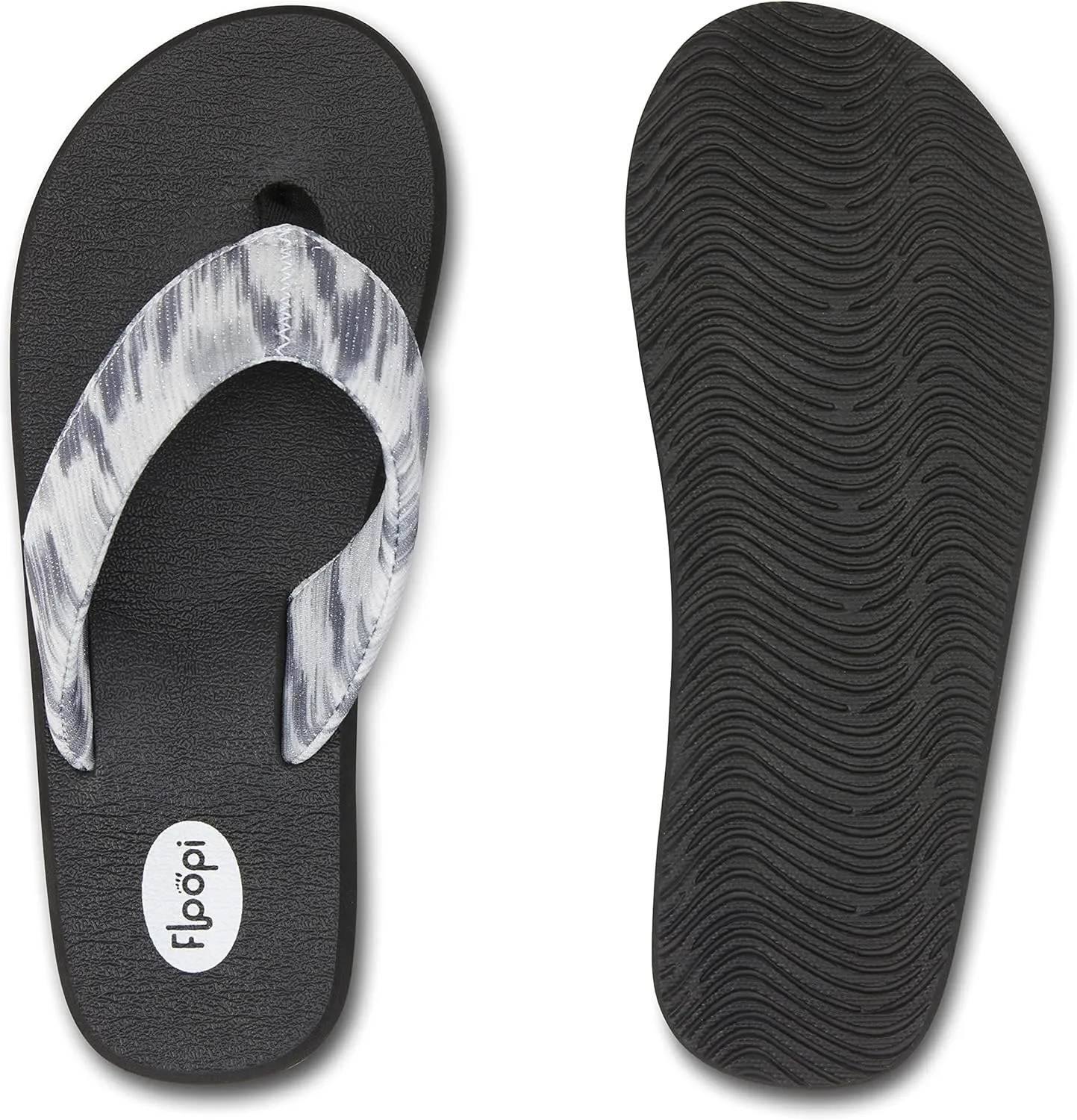 Floopi Flip Flops for Women Flat Yoga Mat Thong Womens Sandals Ladies Beach Sandals with Indoor & Outdoor Anti Skid Soles