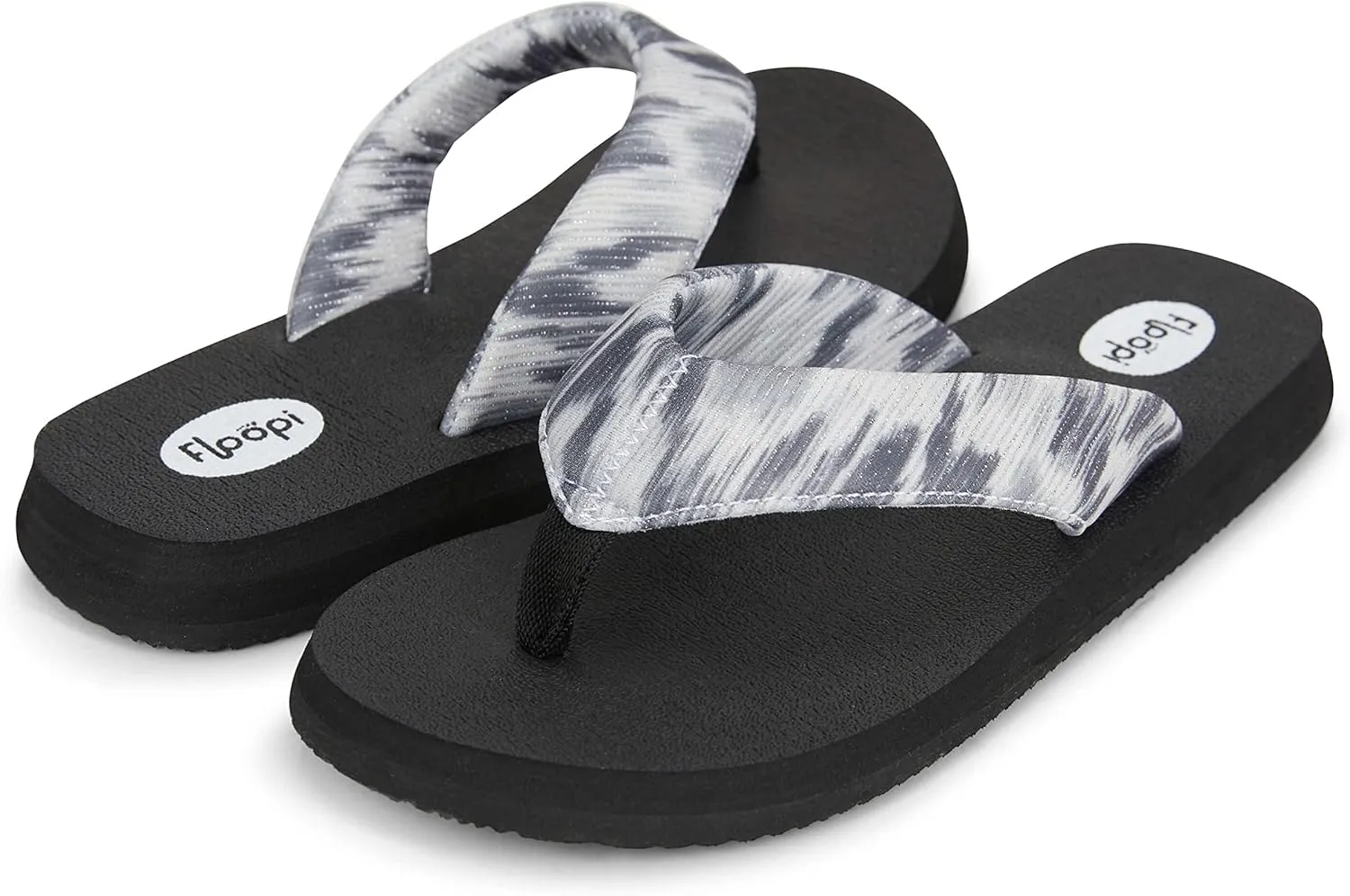 Floopi Flip Flops for Women Flat Yoga Mat Thong Womens Sandals Ladies Beach Sandals with Indoor & Outdoor Anti Skid Soles